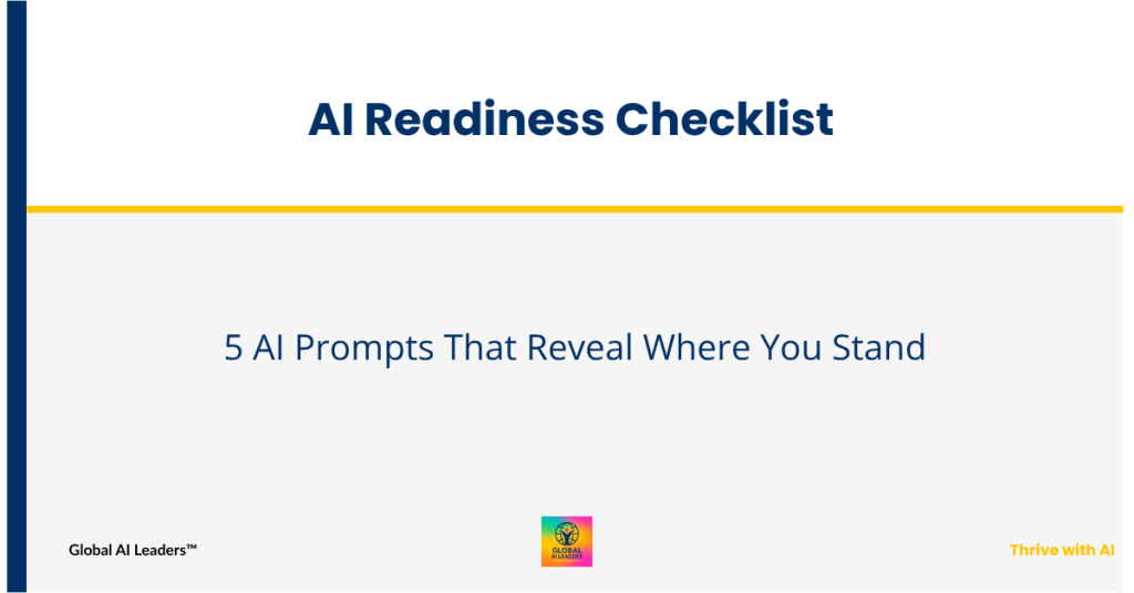 AI readiness checklist — GAIL blog header: 5 Ways to Check Your Own AI Workforce Readiness